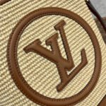 Louis Vuitton Petit Bucket Raffia Beige For Women ‎9.4in/24cm - Image 5
