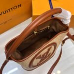 Louis Vuitton Petit Bucket Raffia Beige For Women ‎9.4in/24cm - Image 8