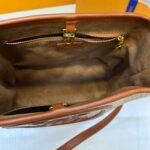 Louis Vuitton Petit Bucket Raffia Beige For Women ‎9.4in/24cm - Image 9