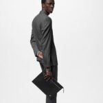 Louis Vuitton Pochette 24H Clutch & Pouch 14.1in/ 36cm Black Palladium Hardware For Men M30965 - Image 4