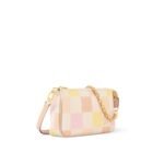 Louis Vuitton Pochette Accessoires Shoulder Bag 9.4in/ 24cm Pink Gold Hardware For Women N40642 - Image 4