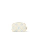 Louis Vuitton Pochette Cosmetique PM Clutch & Pouch 7.5in/ 19cm Beige Gold Hardware For Women M24378 - Image 3