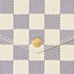 Louis Vuitton Pochette Felicie Shoulder Bag  8.3in/ 21cm Multicolor Damier Azur Canvas Gold Hardware For Women N40491 - Image 6