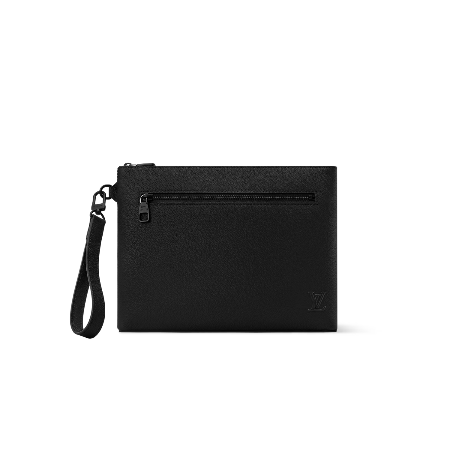 Louis-Vuitton-Pochette-Ipad-Clutch-Pouch-11.8in-30cm-Black-Aerogram-Silver-Hardware-For-Men.png Louis Vuitton Pochette Ipad Clutch & Pouch 11.8in/ 30cm Black Aerogram Silver Hardware For Men - Image 1