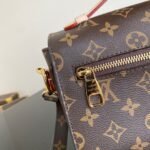 Louis Vuitton Pochette Metis Shoulder Bag 9.8in/ 25cm Brown Monogram Canvas Gold Hardware For Women M44875 - Image 7