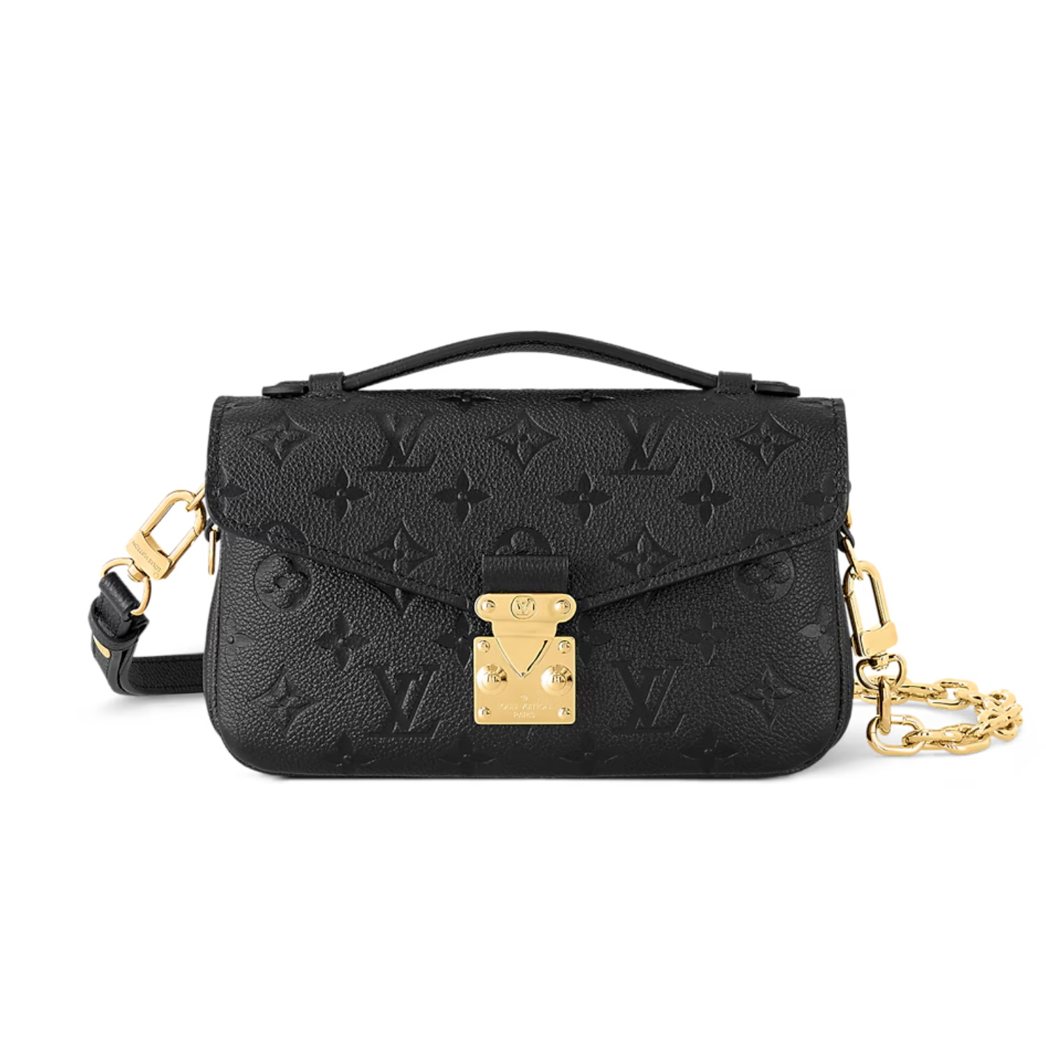 Louis-Vuitton-Pochette-Metis-East-West-Shoulder-Bag-8.5in-21.5cm-Black-Gold-Hardware-For-Women-M46595.png Louis Vuitton Pochette Metis East West Shoulder Bag 8.5in/ 21.5cm Black Gold Hardware For Women M46595 - Image 1