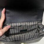 Louis Vuitton Pochette Metis Top Handle Bag 9.8in/ 25cm Black Gold Hardware For Women M41487 - Image 6