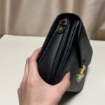 Louis Vuitton Pochette Metis Top Handle Bag 9.8in/ 25cm Black Gold Hardware For Women M41487 - Image 4