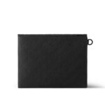 Louis Vuitton Pochette S-Lock Pouch 11in/ 28cm Black Black Hardware For Men M82559 - Image 5