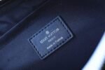 Louis Vuitton Pochette To Go Pouch 11.8in /30cm Black/ Blue Monogram Eclipse Canvas Silver Hardware For Men M81848 - Image 11