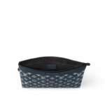 Louis Vuitton Pochette To Go Pouch 11.8in /30cm Ink Blue/ White Black Hardware For Men M83382 - Image 5