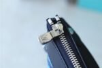 Louis Vuitton Pochette To Go Pouch 11.8in /30cm Black/ Blue Monogram Eclipse Canvas Silver Hardware For Men M81848 - Image 8