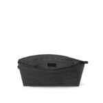 Louis Vuitton Pochette To Go Pouch 11.8in /30cm Black Monogram Shadow Canvas Black Hardware For Men M81570 - Image 5