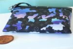 Louis Vuitton Pochette To Go Pouch 11.8in /30cm Black/ Blue Monogram Eclipse Canvas Silver Hardware For Men M81848 - Image 5