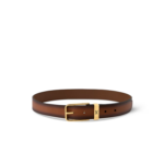 Louis Vuitton Pont Neuf Patinated 35mm Belt Brown For Men M4506S