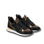 Louis Vuitton Run Away Sneaker Black For Women 1AAP3E