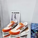 Louis Vuitton Run Away Sneaker Monogram Material Orange For Women LV - Image 2