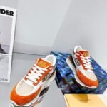 Louis Vuitton Run Away Sneaker Monogram Material Orange For Women LV - Image 5
