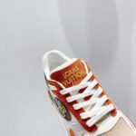 Louis Vuitton Run Away Sneaker Monogram Material Orange For Women LV - Image 7
