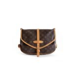 Louis Vuitton Saumur MM Monogram Canvas Brown M40710