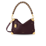 Louis Vuitton Side Trunk MM Shoulder Bag 9.3in/ 23.5cm Wine Red Gold Hardware For Women M25669
