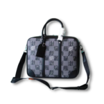 Sirius Briefcase Damier Gray For Men 13.8in/35cm
