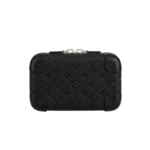 Louis Vuitton Horizon Clutch 8.3in/ 21cm Black Silver Hardware For Men
