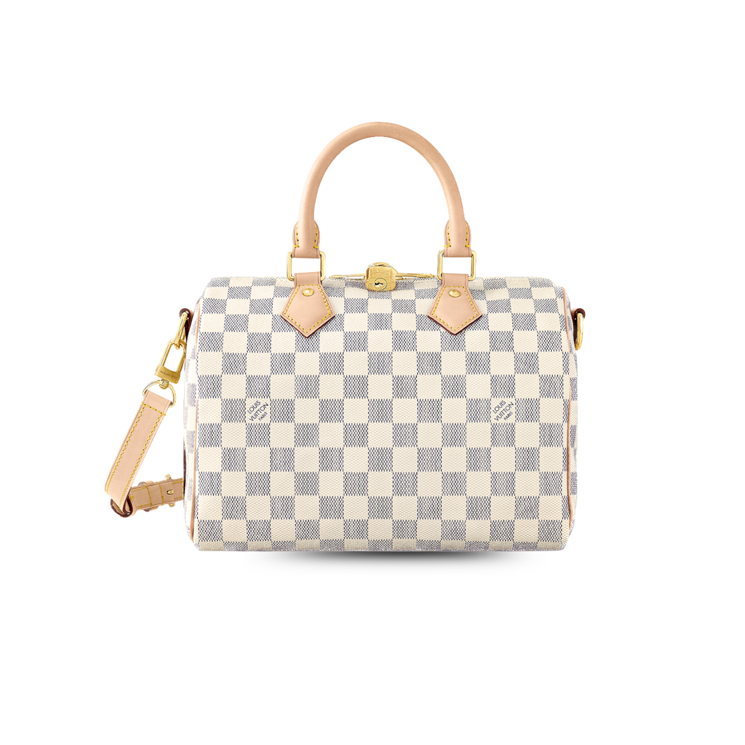 Louis-Vuitton-Speedy-Bandouliere-25-Top-Handle-Bag-9.8in-25cm-Grey-Gold-Hardware-For-Women-N41374-1.png Louis Vuitton Speedy Bandouliere 25 Top Handle Bag 9.8in/ 25cm Grey Gold Hardware For Women N41374 - Image 1