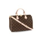 Louis Vuitton Speedy Bandouliere 30 Top Handle Bag 11.8in/ 30cm Brown Gold Hardware For Women M41112 - Image 3