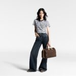Louis Vuitton Speedy Bandouliere 35 Top Handle Bag 13.8in/ 35cm Brown Gold Hardware For Women M41111 - Image 3