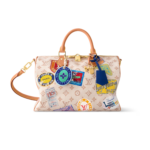 Louis Vuitton Speedy Soft 30 Top Handle Bag 11.8in/ 30cm Monogram Dune Gold Hardware For Women M14587