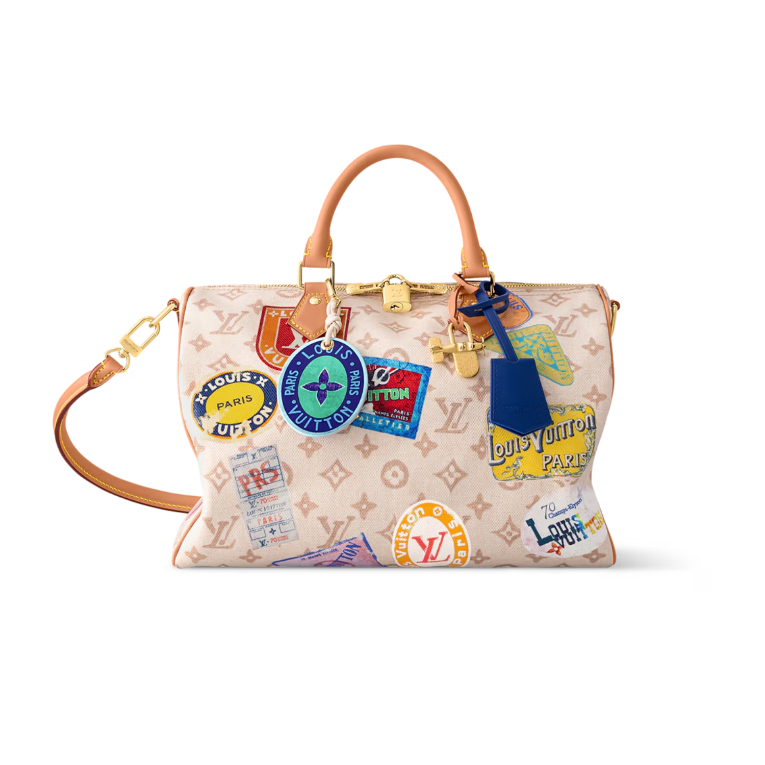 Louis-Vuitton-Speedy-Soft-30-Top-Handle-Bag-11.8in-30cm-Monogram-Dune-Gold-Hardware-For-Women-M14587.png Louis Vuitton Speedy Soft 30 Top Handle Bag 11.8in/ 30cm Monogram Dune Gold Hardware For Women M14587 - Image 1