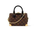 Louis Vuitton Speedy Trunk 20 Top Handle Bag 8.1in/ 20.5cm Monogram Canvas Gold Hardware For Women M13146