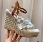Louis Vuitton Starboard Wedge Sandal For Women- 1AB2F1 - Image 2