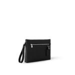 Louis Vuitton Takeoff Pouch Wallet Black For Men 11.8in/30cm N40504 - Image 3