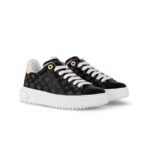 Louis Vuitton Time Out Sneaker Black For Women - 1ACHOK