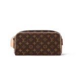 Louis Vuitton Toilet Dopp Kit Pouch Bag Brown For Women 11in/28cm M44494