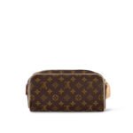 Louis Vuitton Toilet Dopp Kit Pouch Bag Brown For Women 11in/28cm M44494 - Image 4