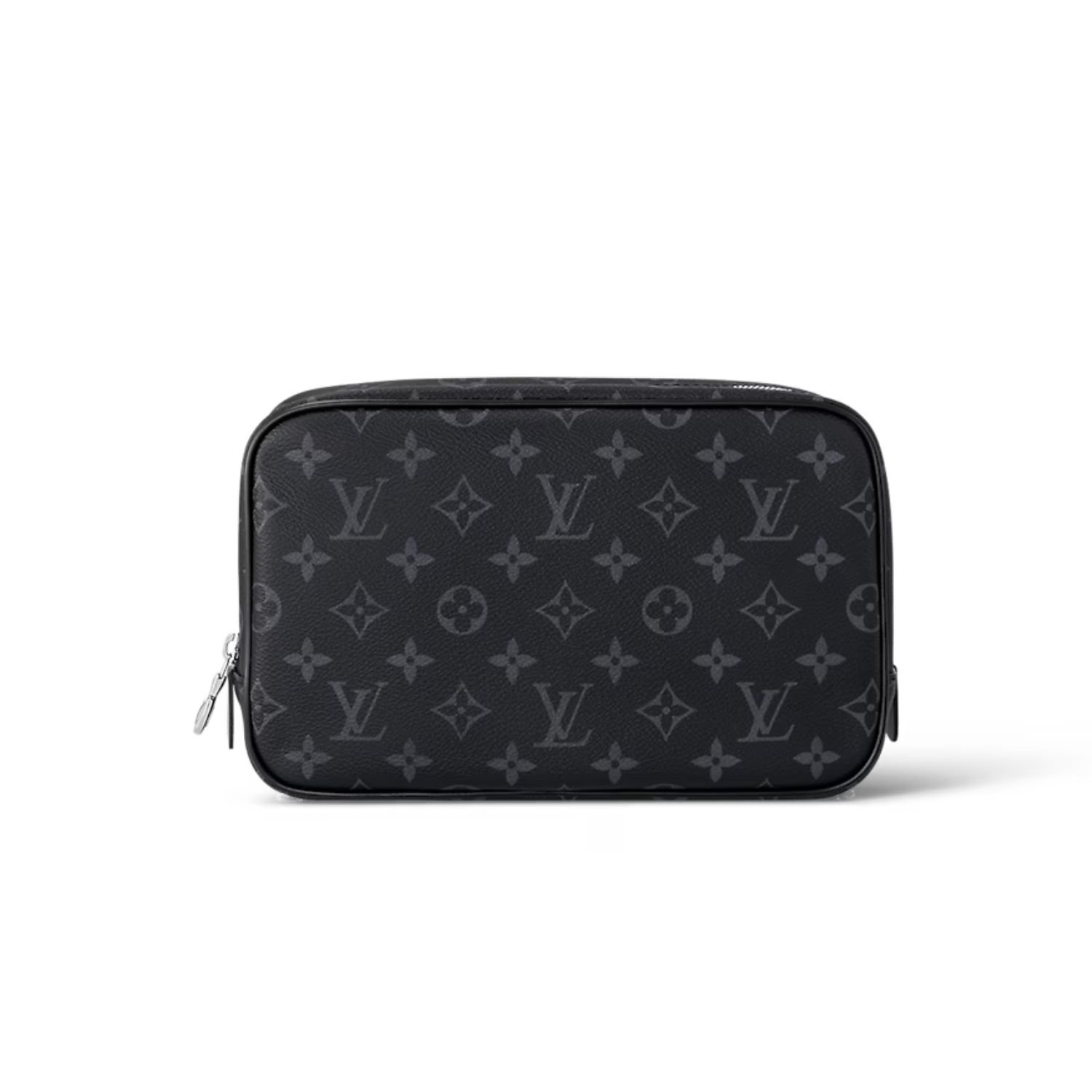 Louis-Vuitton-Toilet-Pouch-GM-1-1.jpg Louis Vuitton Toilet Pouch GM Bag Black For Men 10.2in/26cm M46578 - Image 1