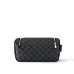 Louis Vuitton Toiletry Pouch Bag Black For Men 11in/28cm N47625 - Image 4