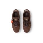 Louis Vuitton Trainer Sneaker Brown For Men - 1AH637 - Image 2