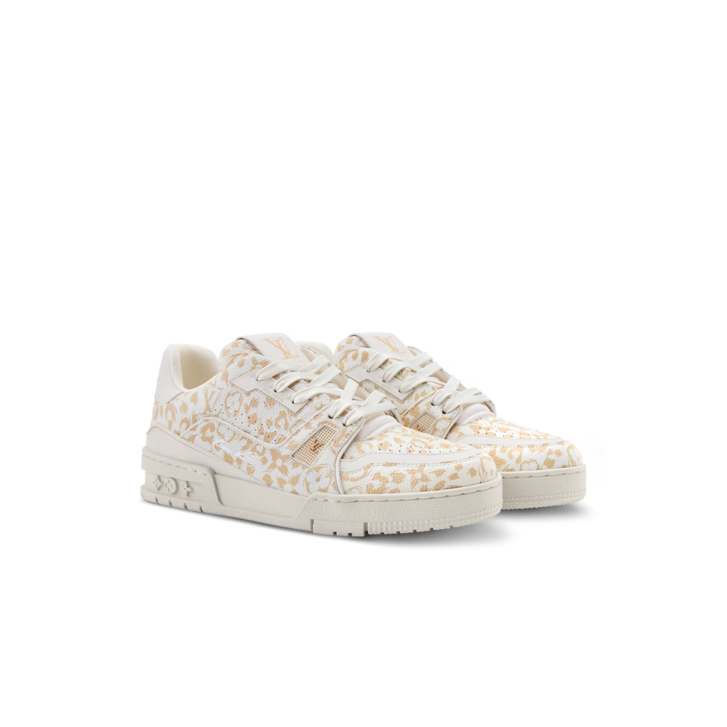 Louis-Vuitton-Trainer-Sneakers-Beige-For-Women-1AJJVM-1.png Louis Vuitton Trainer Sneakers Beige For Women 1AJJVM - Image 1