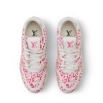 Louis Vuitton Trainer Sneakers Marron For Women 1AJJV6 - Image 3