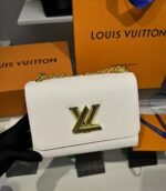 Louis Vuitton Twist Epi White For Women, Women's Handbags, Shoulder And Crossbody Bags 9in/23cm LV - Image 2