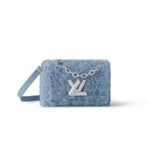Louis Vuitton Twist MM Blue Jean For Women M21040 9.1 in/23cm