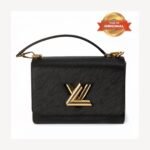 [True-to-ORIGINAL] Louis Vuitton Twist MM Epi Black For Women 9.4in/23cm - Image 2