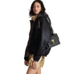 Louis Vuitton Vavin Monogram Empreinte MM Crossbody Bag 9.8in/ 25cm Black Gold Hardware For Women M44150 - Image 6