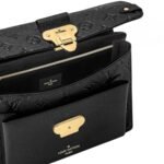 Louis Vuitton Vavin Monogram Empreinte MM Crossbody Bag 9.8in/ 25cm Black Gold Hardware For Women M44150 - Image 4