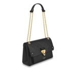 Louis Vuitton Vavin Monogram Empreinte MM Crossbody Bag 9.8in/ 25cm Black Gold Hardware For Women M44150 - Image 3