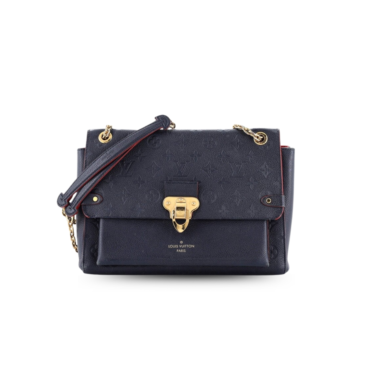 Louis-Vuitton-Vavin-MM-Shoulder-Bag-9.8in-25cm-Navy-Blue-Monogram-Empreinte-Gold-Hardware-For-Women-M43925-1.png Louis Vuitton Vavin MM Shoulder Bag 9.8in/ 25cm Navy Blue Monogram Empreinte Gold Hardware For Women M43925 - Image 1